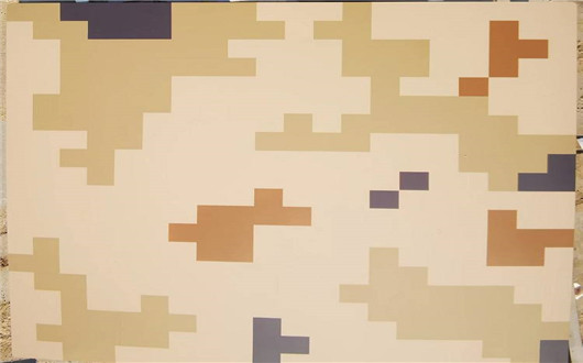 黄山荒漠迷彩漆喷涂